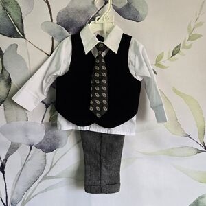 IN DESIGN | Boys' Formal Vest 4-pc Set